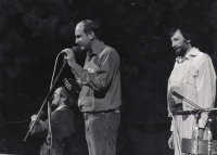 Josef Bajer a Jan Vodňanský, konec 80. let