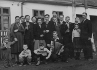 From the wedding of Anna and Štefan Urban, late 1950s