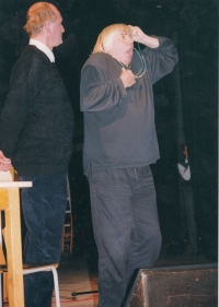 Josef Bajer a herec Ctibor Turba