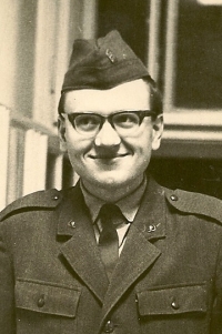 Na vojně, České Budějovice, 70. léta
