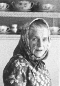 Marie Lysáková, maminka Anděly Bečicové, rok 1981