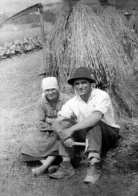 Rodiče Jana Kluse Pavel a Zuzana, Jablunkov - Černé, asi rok 1928