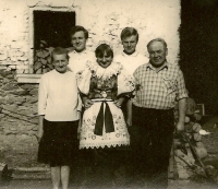 The Peňáz family, 1970