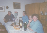 Celebration at mother's, 1980s