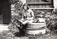 Jiří Löwy v roce 1973 v Pardubicích na výletě 