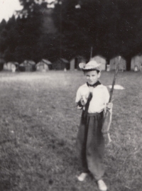 Jiří Löwy na táboře Čechovka