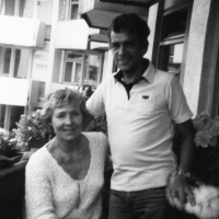 Marianne Passetti a Pavel Juráček v Mnichově 