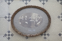 Dědeček Moritz Löwy a babička Berta Löwyová, rozená Sommerová, a jejich tři synové Leo, Oscar a Rudolf /1. září 1922/