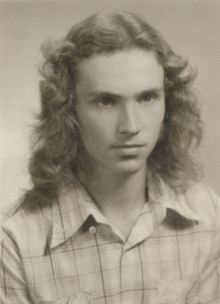 Jiří Löwy v době učení, kdy mu bylo asi osmnáct let
