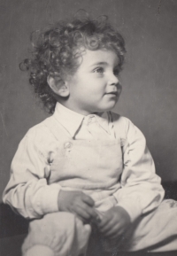 Jiri Löwy as a little boy