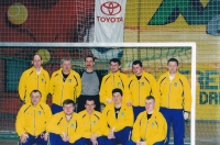 The tax police football team, which has travelled all over Europe.