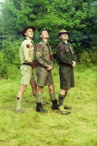  Conducting the Forest School training camp: S. Lutsiv, R. Onufriv, L. Yasnyskyi