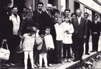 Návštěva Tomáše Špidlíka v Boskovicích, rok 1969
