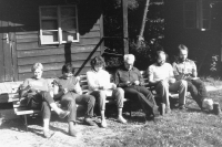 Cvičení turistických oddílů mládeže, Žloukovice, 1987