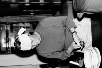 Zdena Krejčíková na cvičení turistických oddílů mládeže, Žloukovice, 1987