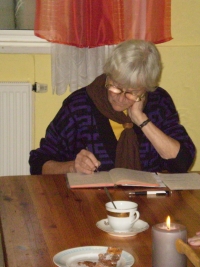 Zdena Krejčíková na setkání skautů, 2012
