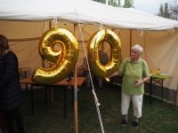 Zdena Krejčíková na svých 90. narozeninách