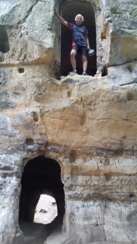 Na hradě Svojkov u Sloupu v Čechách, rok 2021