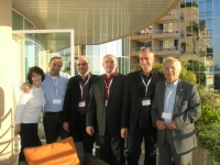 Photo of the Autobaterie sales team in Monaco, 2010