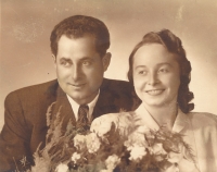 Helena Pletichová - rodiče Jiří a Helena Černí, 18. 8. 1948