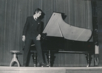 Koncert žáků prof. L. Havlíčkové, prosinec 1968 