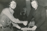 Dohoda o spolupráci s Karlem Černochem, únor 1977