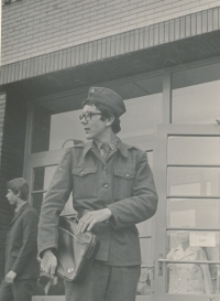 Vojenská příprava na VŠE, říjen 1971