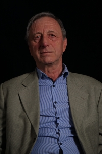 Ladislav Novák ve studiu v Hradci Králové v roce 2023