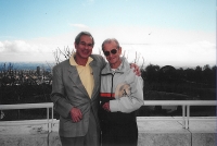 Se strýcem Karlem Lustigem, Kalifornie, USA, 2002