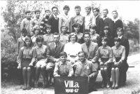 Jozef at the Elementary School in Dvory nad Žitavou, 8th grade (1967)