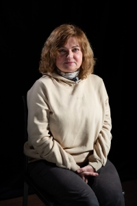 Portrét zachytený počas Eyd nahrávania rozhovoru.