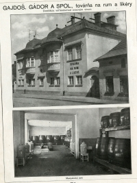 Gádor Gajdoš liquor store in Žilina, exterior and interior