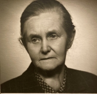 Babička Anna Maria Kunert, 1960