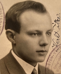 Otec pamětníka Karl Titze, cca 1930