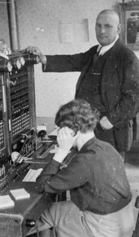 Dědeček Jaroslav Trojan, který za války pomáhal partyzánům, 30. léta 20. století