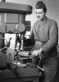 Stanislav Prokůpek během vojny v Přáslavicích, mezi léty 1961 až 1963. 