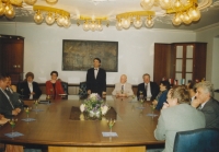 Slavnostní zasedání městského zastupitelstva v nové radnici, Králíky 1997