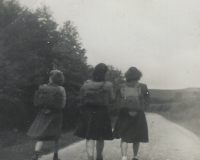 Tábor 34. oddílu skautek roku 1948