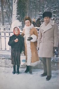 Za tříletého pracovního pobytu v Moskvě, 1972