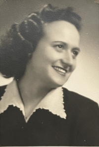 childhood friend Erika Lamplová