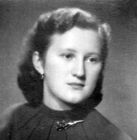 Aloisie Foltýnková / around 1954