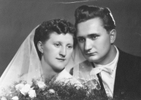Aloisie and Arnošt Foltýnek / 1957