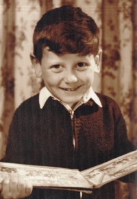 Jan Fiala v první třídě, 1957