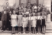 Gymnázium v Boskovicích 1947