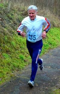 Stanislav Groh při běhu, současná fotografie