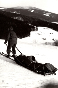 Z činnosti HS Krkonoše, Stanislav Groh není na fotografii