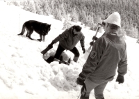 Kurz lavinové prevence v Jeseníkách, Stanislav Groh na fotografii není