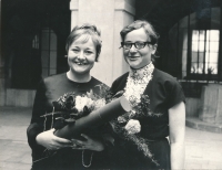 A graduation of her sister, Hana, 1971 





