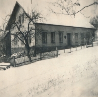 Jednotřídka v Běhařově, kterou Hana navštěvovala v letech 1955-1960