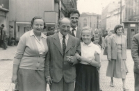 The Schnurmachers with Bedřich Steiner, the 1960s 

